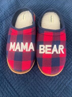 Mama Bear Bedroom Slippers